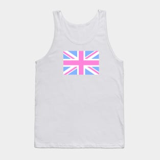 Union Jack Baby Pink Tank Top